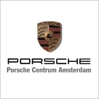 Logo van Porsche dealer Porsche Centrum Amsterdam.