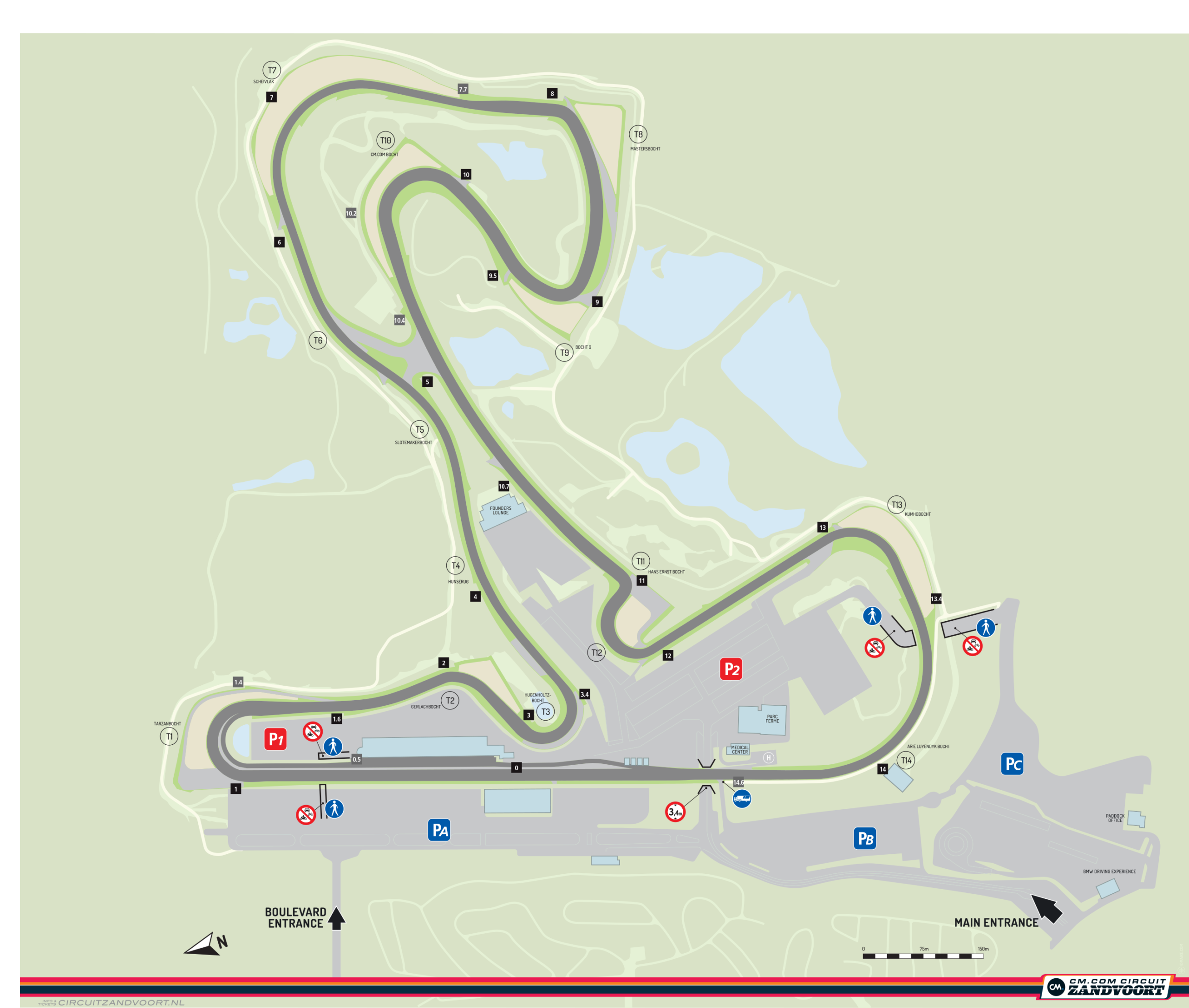 Circuit Zandvoort - Entdecken Sie die legendäre Rennstrecke - Race Planet